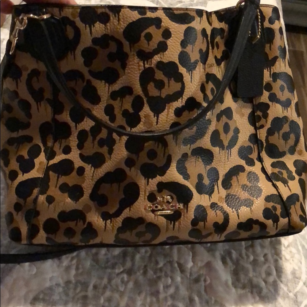 Coach mid size bag